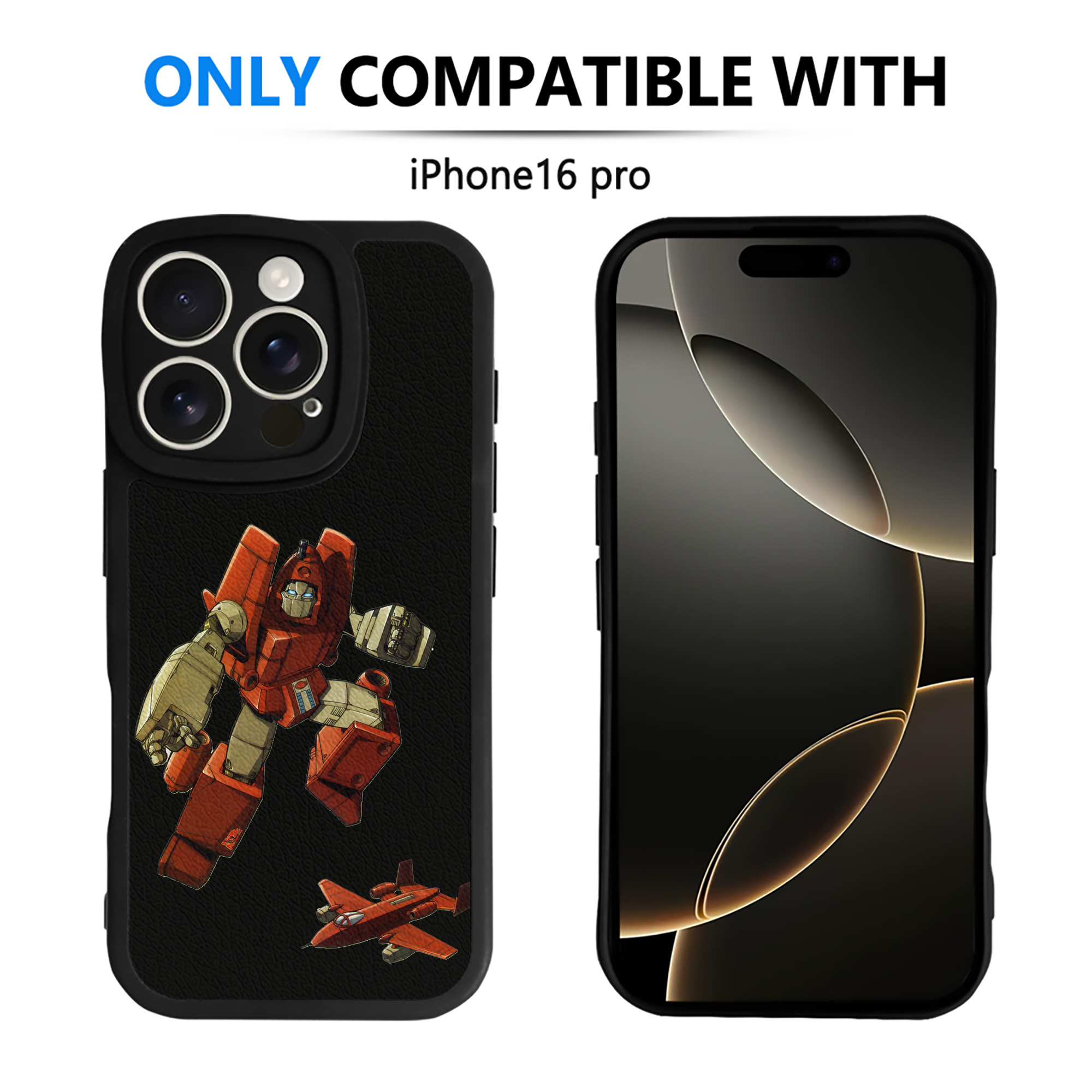 （画像用）  【iPhone 16シリーズ対応】シリコンスマホケース（レザー調） 材質：シリコン